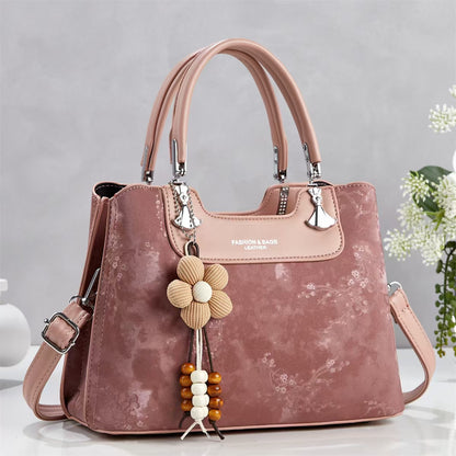Multi-Compartment Bag with Pendant Details (9894)