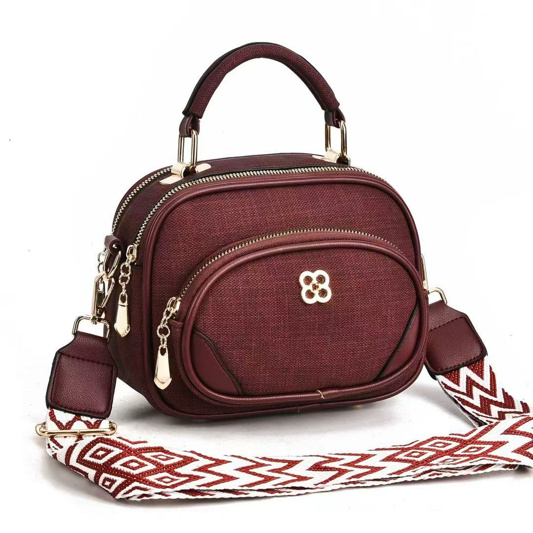 Women’s Multi-Pocket Mini Crossbody Bag (9909)