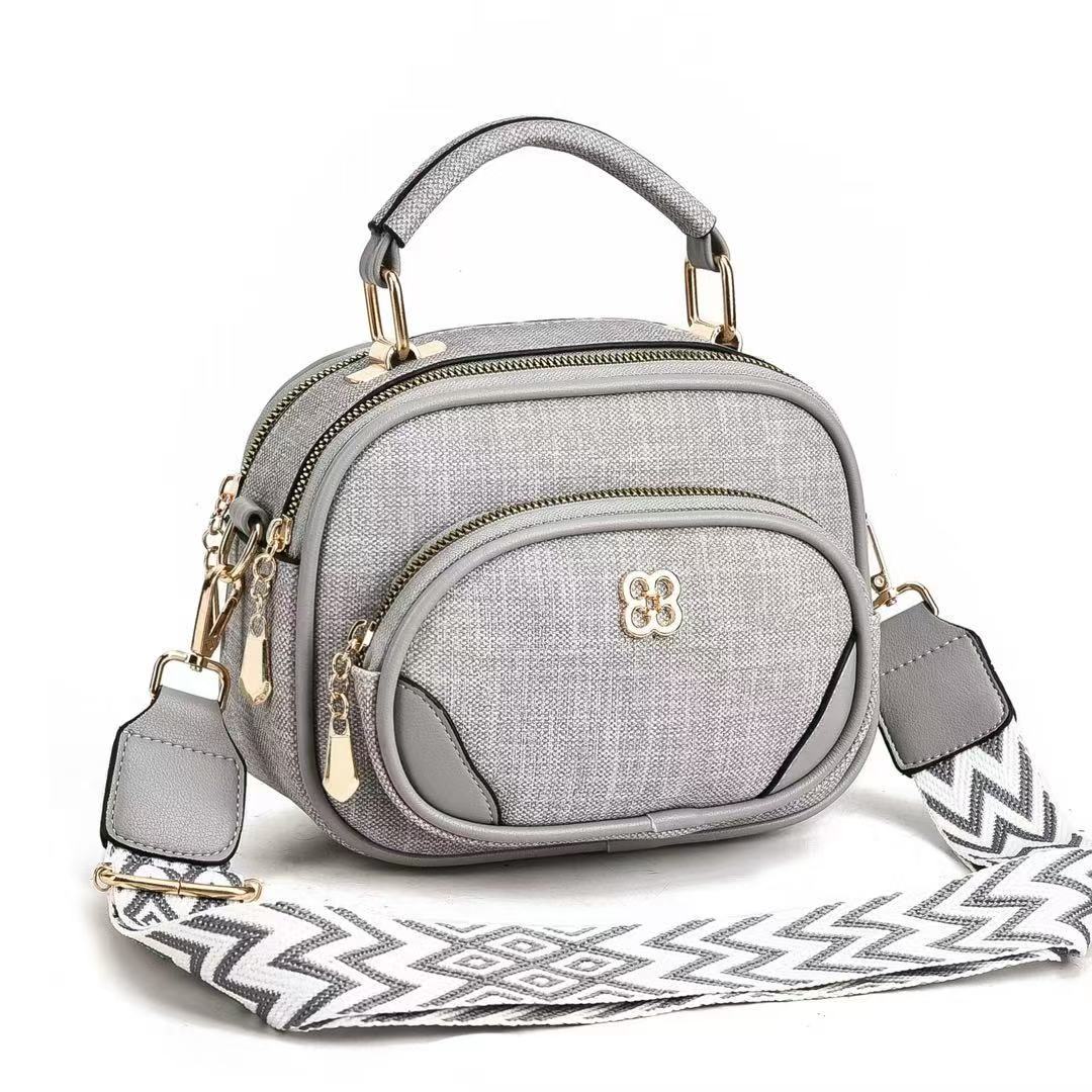 Women’s Multi-Pocket Mini Crossbody Bag (9909)