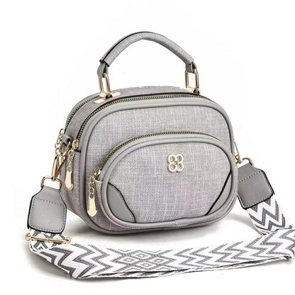 Women’s Multi-Pocket Mini Crossbody Bag (9909)