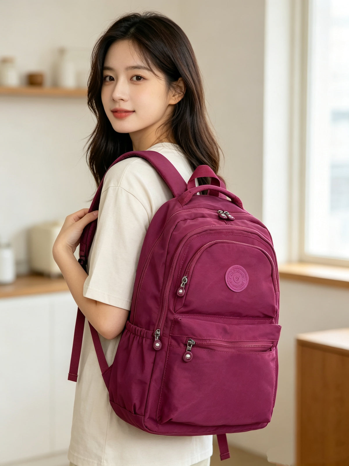 Women’s Lightweight Multi-Compartment Backpack (2047)