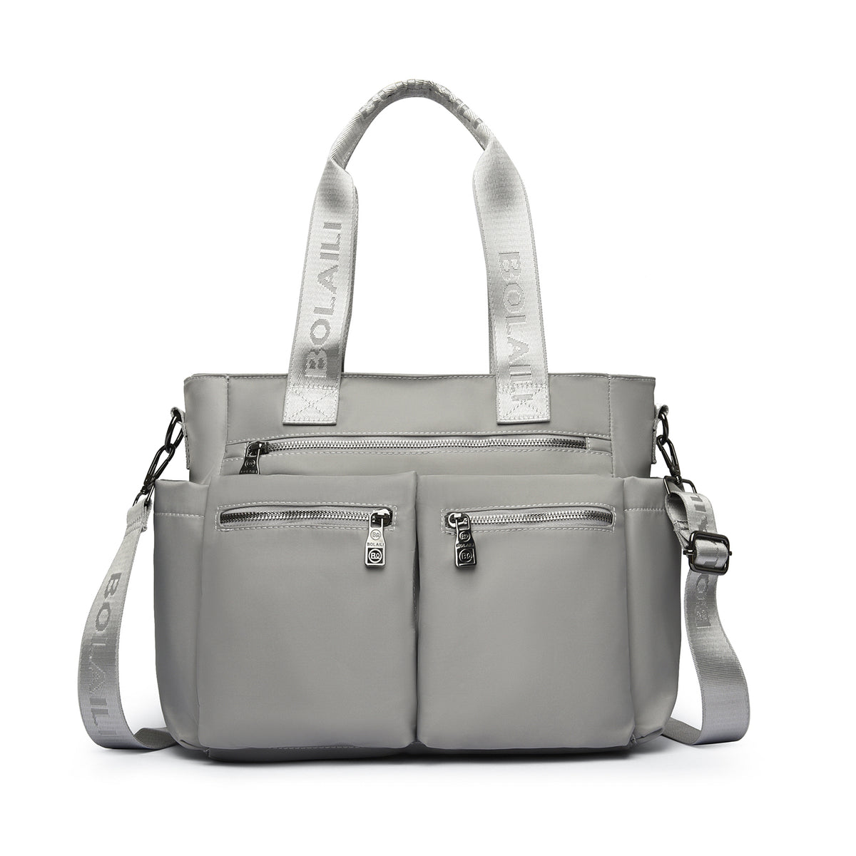 Women’s Microfiber Multi-Compartment Shoulder Bag (8195)
