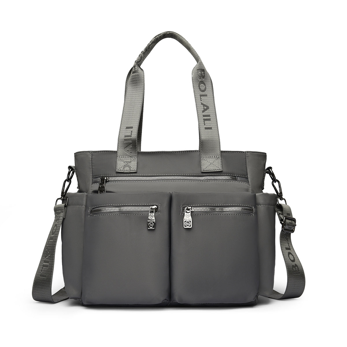 Women’s Microfiber Multi-Compartment Shoulder Bag (8195)