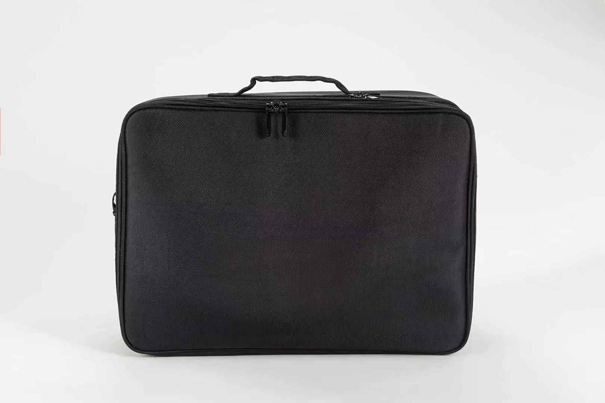 Professional Multi-Layer Adjustable Partition Makeup &amp; Cosmetic Train Case with Long Strap (9222)