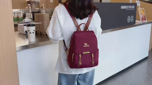 Casual Multi-Pocket Backpack